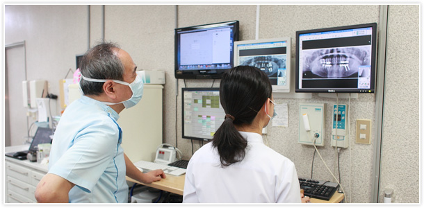 患者さんにとって最善・最適な治療法を検討しご説明いたします。